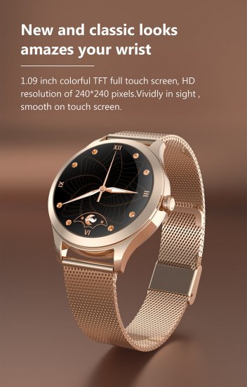 Damen Smartwatch KW10 PRO